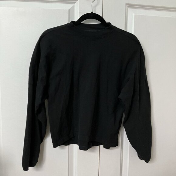 Aerie John Galt Shirt Bundle Womens XS Cropped Long Sleeve Basics Lot of 3 - Picture 10 of 14